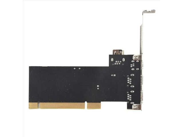 3 Port IEEE 1394 Firewire Card PCI Firewire Adapter IEEE 1394 PCI Controller Card for Desktop PC