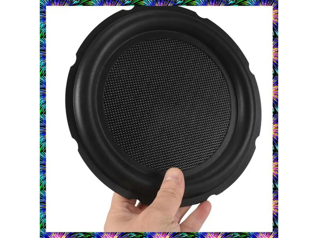 8 Inch Bass Speaker Passive Radiator Auxiliary Rubber Vibration Plate Subwoofer Replacement