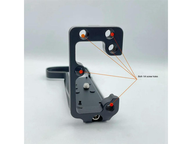 Quick Release Plate for R8 for RP Camera Stabilizer Vertical Racket Handle L Plate Holder Hand Grip
