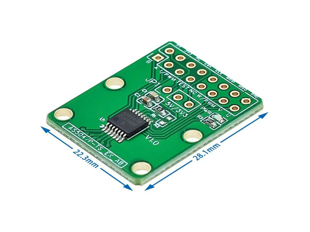 AS5047P Encoder Adapter Board Module SimpleFOC Doggo Magnetic Encoder SPI ABI Pulse Width Modulation