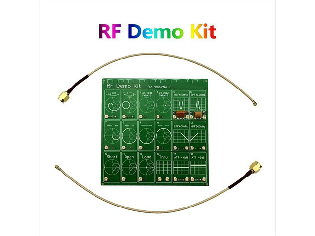 Filter Demo Kit -F Test Board HAM Vector Network Test Convenience 500-600MHZ Attenuator