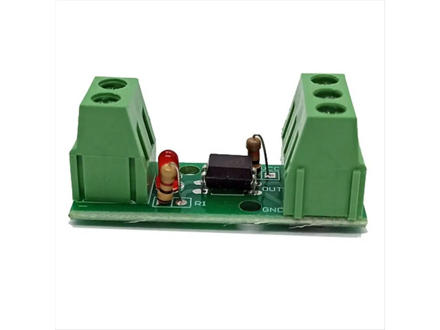 1 Channel Way Optocoupler Isolation Module PC817 3V-5V Photoelectric Isolator Rail Holder PLC Drive Motor Board 10PCS