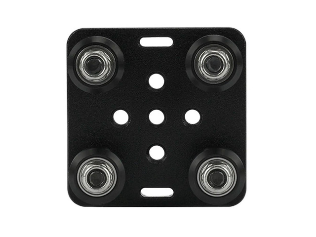 V-Slot Gantry Plate Set 2020 Aluminum Profiles, Special Slide Plate with Pulley for 3D Printer Parts
