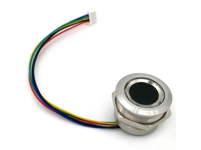 R503 Circular Round Two-Color Ring Indicator LED Control DC3.3V MX1.0-6Pin Capacitive Fingerprint Module Sensor