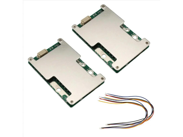 2Pcs 4S 12V 100A LiFePo4 Lithium Iron Phosphate Protection Circuit Board with Balanced Charging