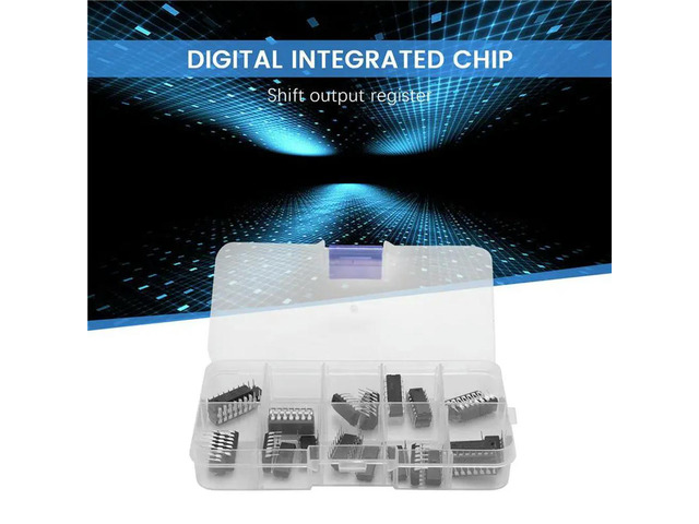 40Pcs 74HCxx + 74LSxx Series Logic IC Assortment Kit, Digital Integrated Chip(20Pcs 74HCxx+20Pcs 74LSxx)