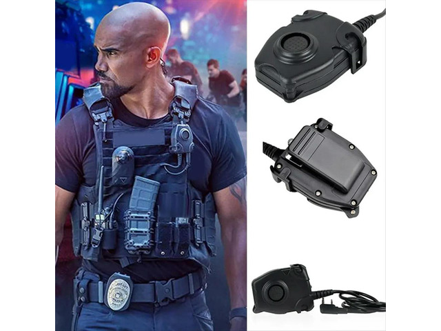 Waterproof PTT Cable for Z Headset ComtacII H50 H60 HD03 for for Two Way Radio