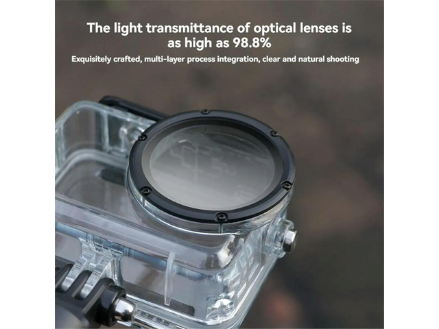 For Action 6 Waterproof Diving Case 60M Underwater Waterproof Case for Action 6 Protective Shell