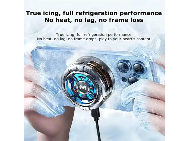 MEMO CX08 Semiconductor Mobile Phone Cooler 2 in 1 Back Clip High Power Strong Cooling with Attachment & Clamp