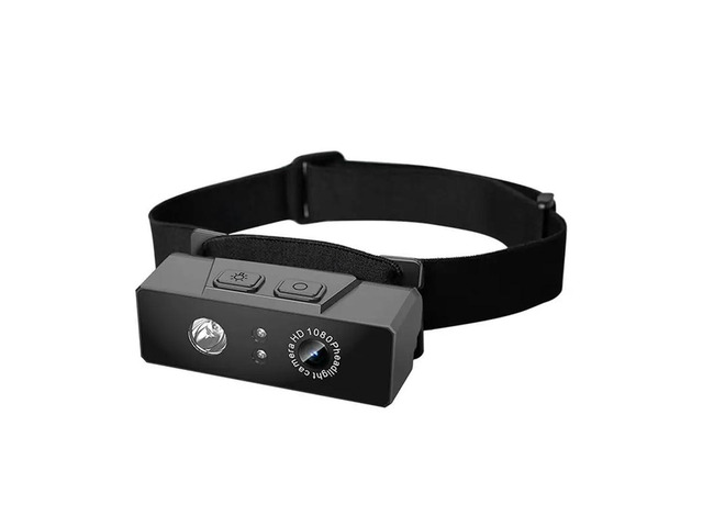 1080P Action Cam Headlight Sports Camera Sensing LED Headlamp Mini Camcorder Recorder Camera For Camping Cycling