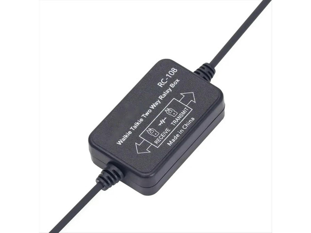 RC-108 Two Way Relay Walkie Talkie Repeater Box for Two Handheld Radio K Port for -888S