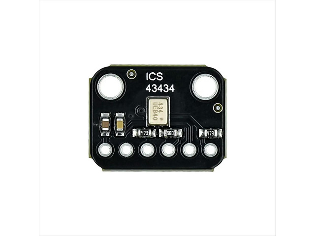 ICS-43434 I2S 3.3V MEMS Microphone Module Breakout Low Cost Low Pass Filter Mini-Module
