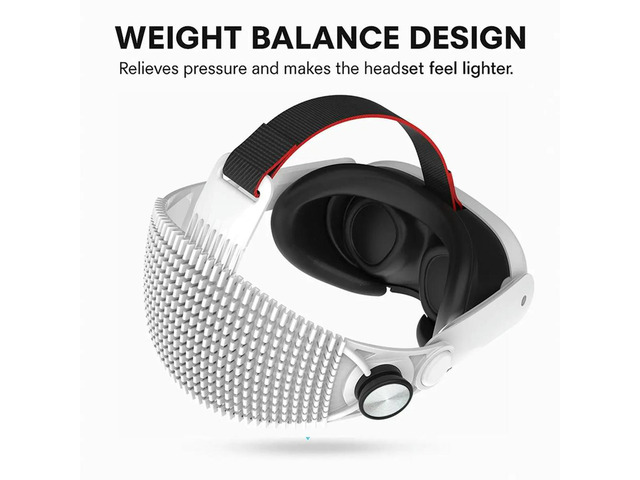 Adjustable Head Strap for 3 / 3S Comfortable Pressure Relief VR Accessory, Support Lying Down Play