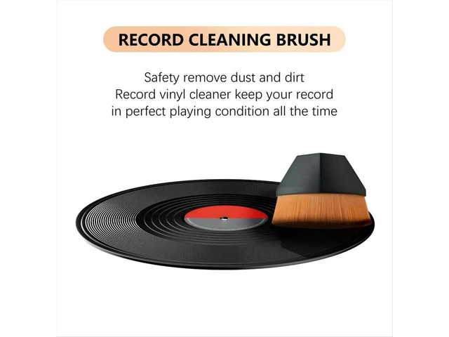 Universal 7-12 Inch LP Vinyl Waterproof Clip Record Waterproof Cleaning Clip MS Professional Cleaning Set