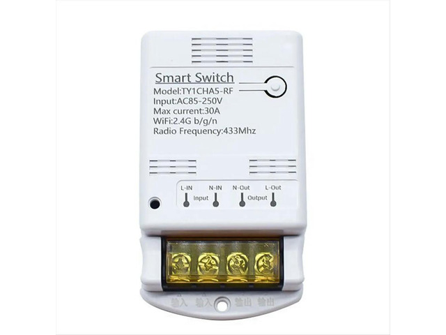 4000W 30A Switch Relay Tuya APP 433mhz Receiver Module AC 85-250V 220V Home Automation Circuit Breaker