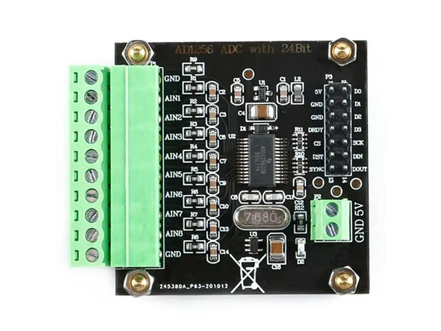 High Precision 24-Bit ADC ADS1256 Analog-To-Digital Conversion Board Module Data Acquisition Card Converter Board