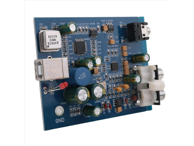 MIni USB Decoder Board ES9028K2M+SA9023 Fever Audio Sound Card Decoding Module DIY for Power Amplifiers Home Theater