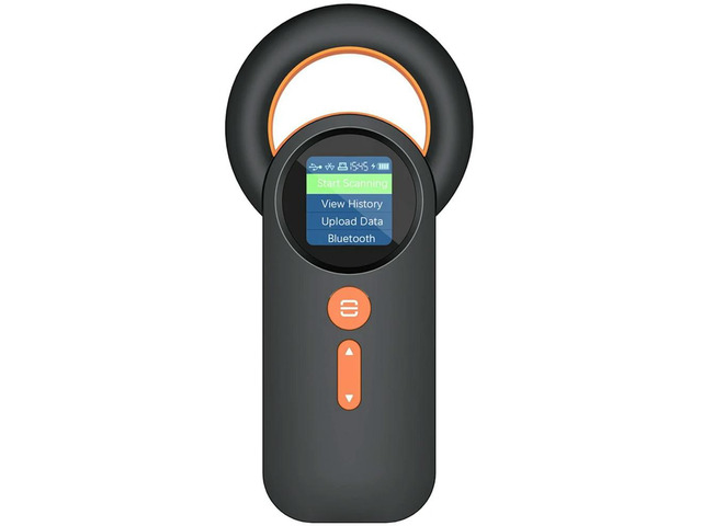 Bluetooth Pet Micro-Chip Reader,3-In-1(2.4Ghz +Bluetooth+USB) Animal Universal Microchip-Tag Reader