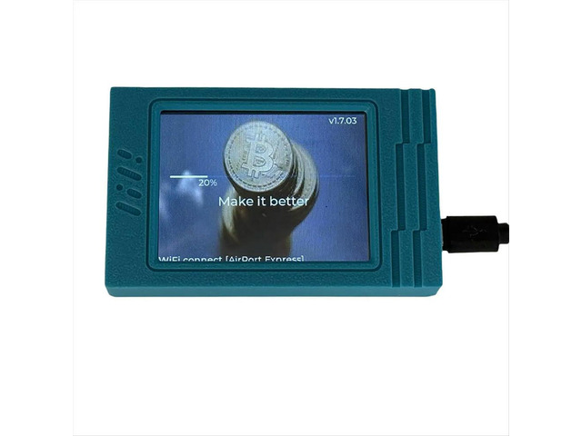 NerdMiner V2 MAX BTC Solo Miner 1050KH/S Crypto Miner 2.8 Inch Display Miner Nerdminer Win 3.125 BTC