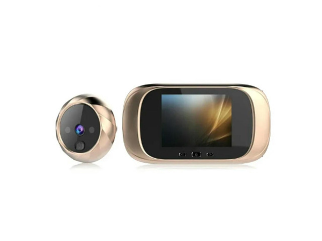 Digital LCD 2.8Inch Video Doorbell Peephole Viewer Door Eye Monitoring Camera 90 Degree Doorbell Motion Detection Eye Durable A