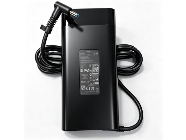 200W Laptop AC Adapter Power Supply Cord, 19.5V 10.3A, Compatible with HP Victus Gaming 15/16, Omen Gaming 15/17, Pavilion 15/17, ZBook 17 G5...