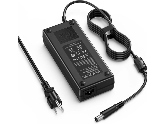 VUOHOEG 135W 19V 7.1A AC Adapter for HP DC7800 DC7900 DC8000 Compaq Elite 8000 Ultra-Slim Desktop TC4400, Replace 391174-001 481420-001 397747-001...