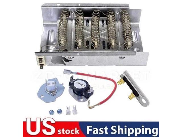 279838 & 279816 Dryer Heating Element Thermostat Fuse Kit for Whirlpool Maytag