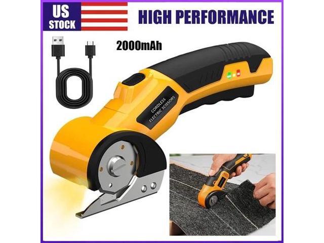 Cordless Electric Scissors, 4V Cardboard Cutter,Box Cutter Fabric Scissor Cutter