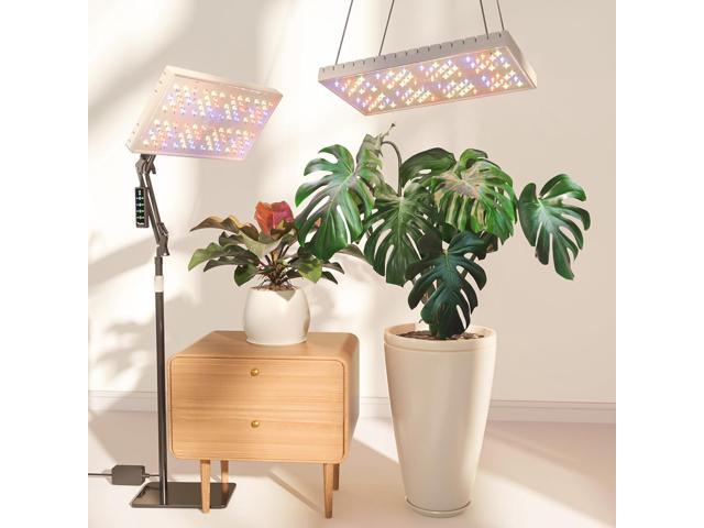 MetryGrow Plant Grow Light, [Smart APP & Expansive 2x2 Ft Coverage] Genuine 60W Output LED Full Spectrum for Indoor Plants, 8-Level Brightness,...