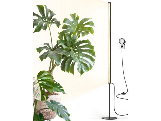 Barrina T1S Standing Grow Light for Indoor Plants with Timer, 65W 660nm High PPFD Full Spectrum, Tera Series Vertical Grow Lights Adjustable Height...