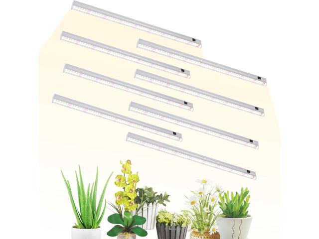 T5 Grow Lights, 2FT 120W (8Ã—15W, 1000W Equivalent), Full Spectrum Grow Lights for Indoor Plants, 4000K, Plug and Play, Easy to Install, for...