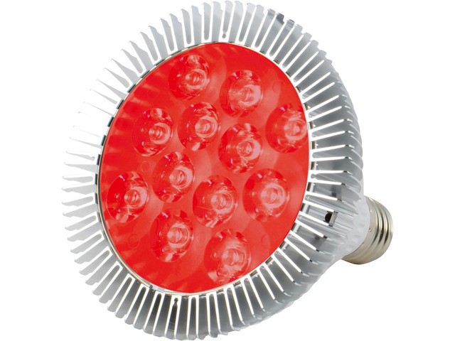 ABI 12W Deep Red 660nm LED Bloom Booster Grow Light Bulb for Flowering and Spectrum Enhancement