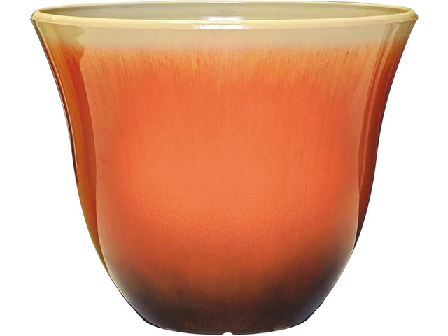 Classic Home and Garden Honeysuckle Resin Planters - Lightweight Indoor & Outdoor Plant Pots - UV-Resistant Plastic Flower Pots - Pot Planters for...