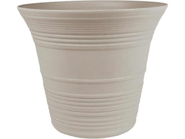 The HC Companies Sedona Round Self-Watering Pot - Lightweight Self Care Planter - Plastic Planter for Herbs & More - Durable Plant Pots for Indoor...