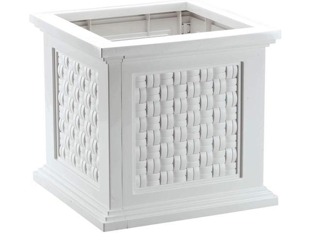Fox Valley Traders Lightweight All-Weather Rattan-Style Planter Box - Versatile Presentation - Premium-Grade Polyethylene Material - Easy Assembly...