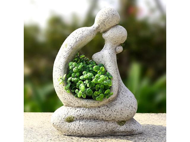Unique Planters for Indoor Outdoor Plants Head Face Planter Pot Large Succulent Planters Flower Vase with Drainage Hole Around You