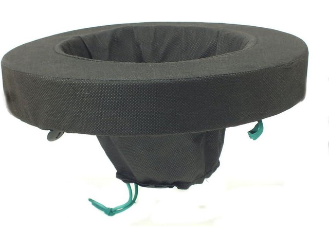 PondH2o Floating Aquatic Water Garden Pond Planter Basket, 10 Inch (26cm) Round Fabric Floatable Flower Plant Pot Aquaponics, Hydroponics, Flower...