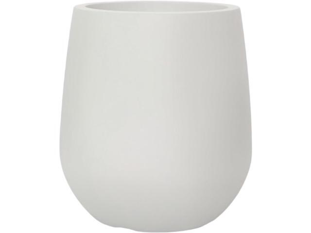 11.8 Inch Plastic Tall Planters for Outdoor Plants, Modern Round Tapered Flower Pot for Outdoor and Indoor Plants, Large Plant Pot with Drainage...