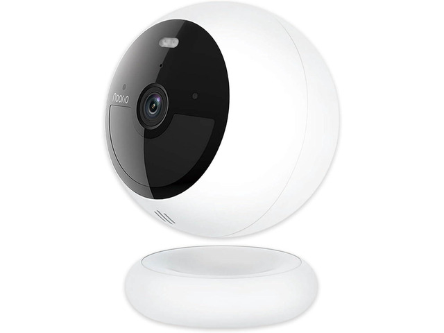 Noorio B200 Outdoor Security Camera Wireless, 1080P Magnetic Camera AI motion detection, no subscription fees,support solar panel, color night...