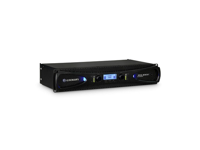 Crown XLS1002 2-Channel Class D DriveCore Professional Power Amplifier with DSP, Band Pass Filters & Peakx Limiters. XLR/RCA Inputs, 350W at 4 Ohm,...