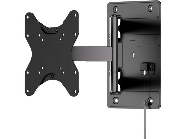 Mount-It! Lockable RV TV Mount for 23-43 Inch TVs, Full Motion Swivel Tilt Wall Mount for Camper, Travel Trailer, Motorhome, Truck & Boat, Quick...