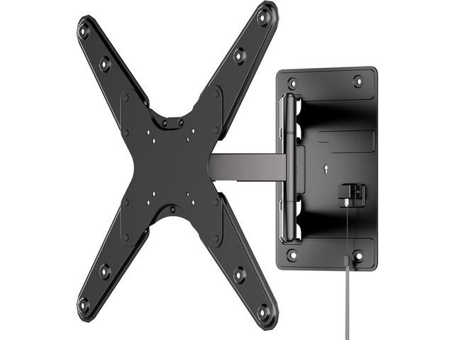 Mount-It! Lockable RV TV Mount 23-55 Inch, Full Motion RV TV Wall Mount for Camper, Travel Trailer & Motorhome, Pull Cord Locking Mechanism, Quick...