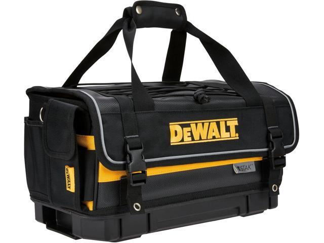 DEWALT TSTAK Tool Bag, 16-inch Durable Tote with Tool Organizer and Hard Bottom (DWST17623)