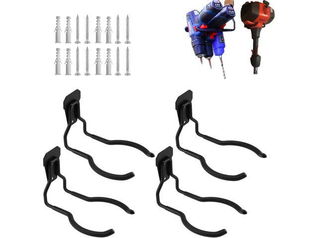 Power Tool Hanger, Garage Wall Hooks, Utility Hooks for Garage Tool Organizers and Storage (4 Pack), WEH01
