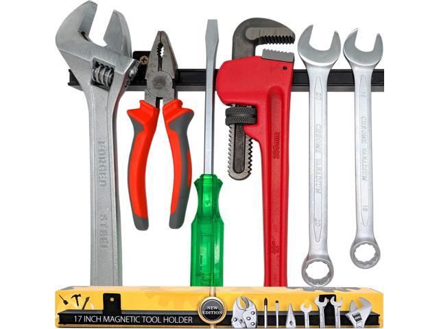 HMmagnets 17' Heavy-Duty Magnetic Tool Holder (Upgraded Version) - Extremely Powerful Magnetic Pull Force to Hold Heavy Tools - Professional...