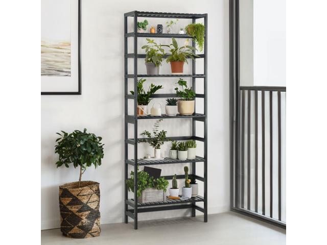 CAPHAUS Bookshelf, 6-Tier Book Shelf, Modern Wood Tall Book Shelf,Freestanding Storage Shelves Organizer Rack, for Living Room, Home Office...