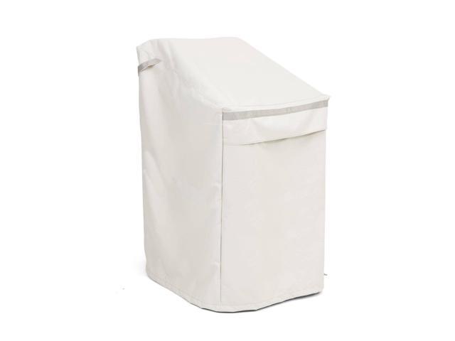 Covermates Prestige Outdoor Stacking Chair Cover Heavy-Duty Polyester Patio Chair Protector, Water-Resistant, Drawcord Hem, Mesh Vents, Fits Most...