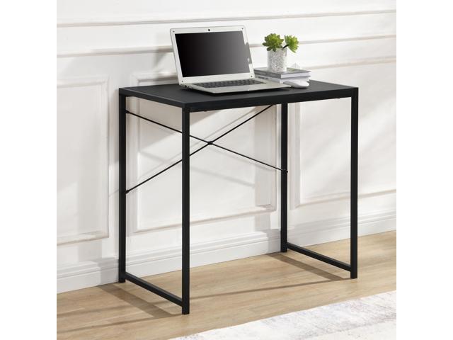 eHemco 30 Inch Small Rectangular Computer Desk for Home, Office and Study, Black
