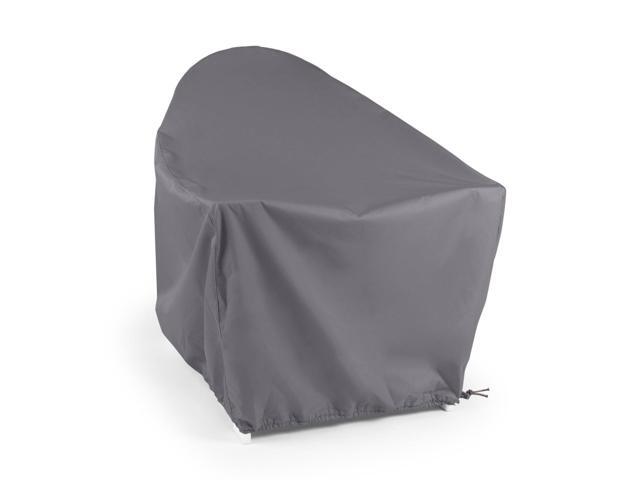 Covermates Elite Outdoor Adirondack Chair Cover 300D Water-Resistant Polyester Patio Chair Protector with Drawcord Hem, Buckle Straps & Mesh Vent,...