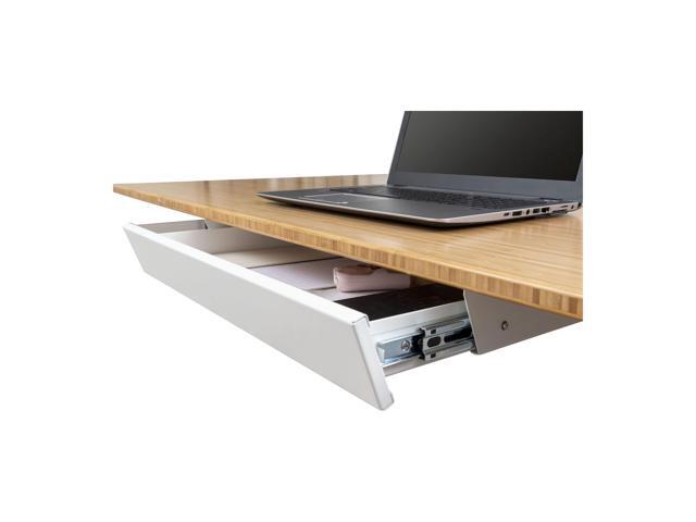 Stand Up Desk Store Add-On Office Sliding Under-Desk Drawer Storage Organizer for Standing Desks Requires 14' of Front to Back Clearance Beneath...